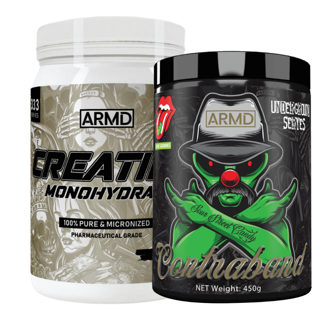 Bulk or Bust Contraband + 1kg Creatine Value Pack - ARMD HQ