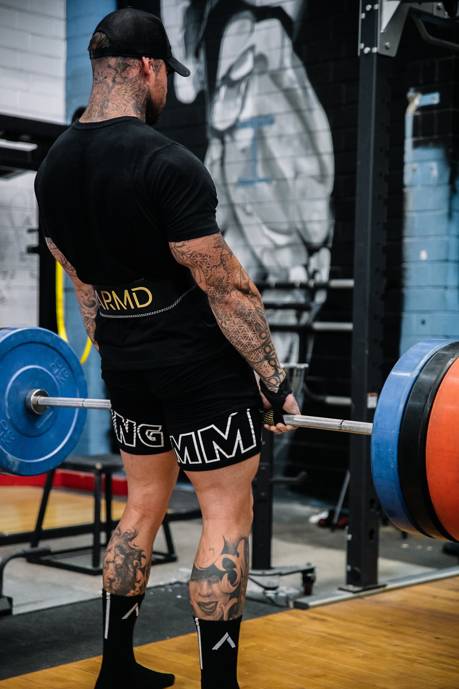 ARMD 4" Leather Weight Lifting Belt - ARMD HQ