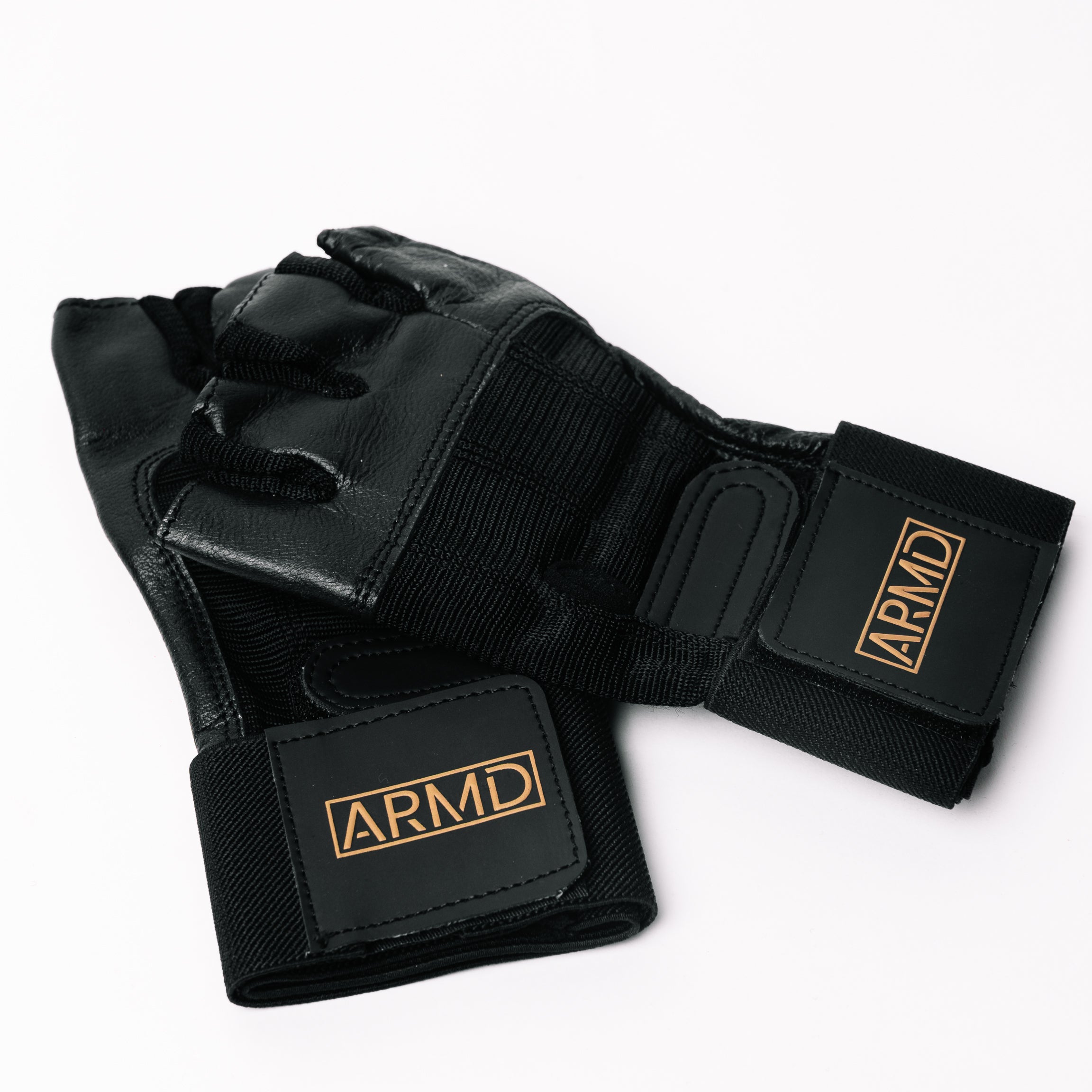 ARMD Leather Weight Lifting Gloves With Wrist Support - ARMD HQ