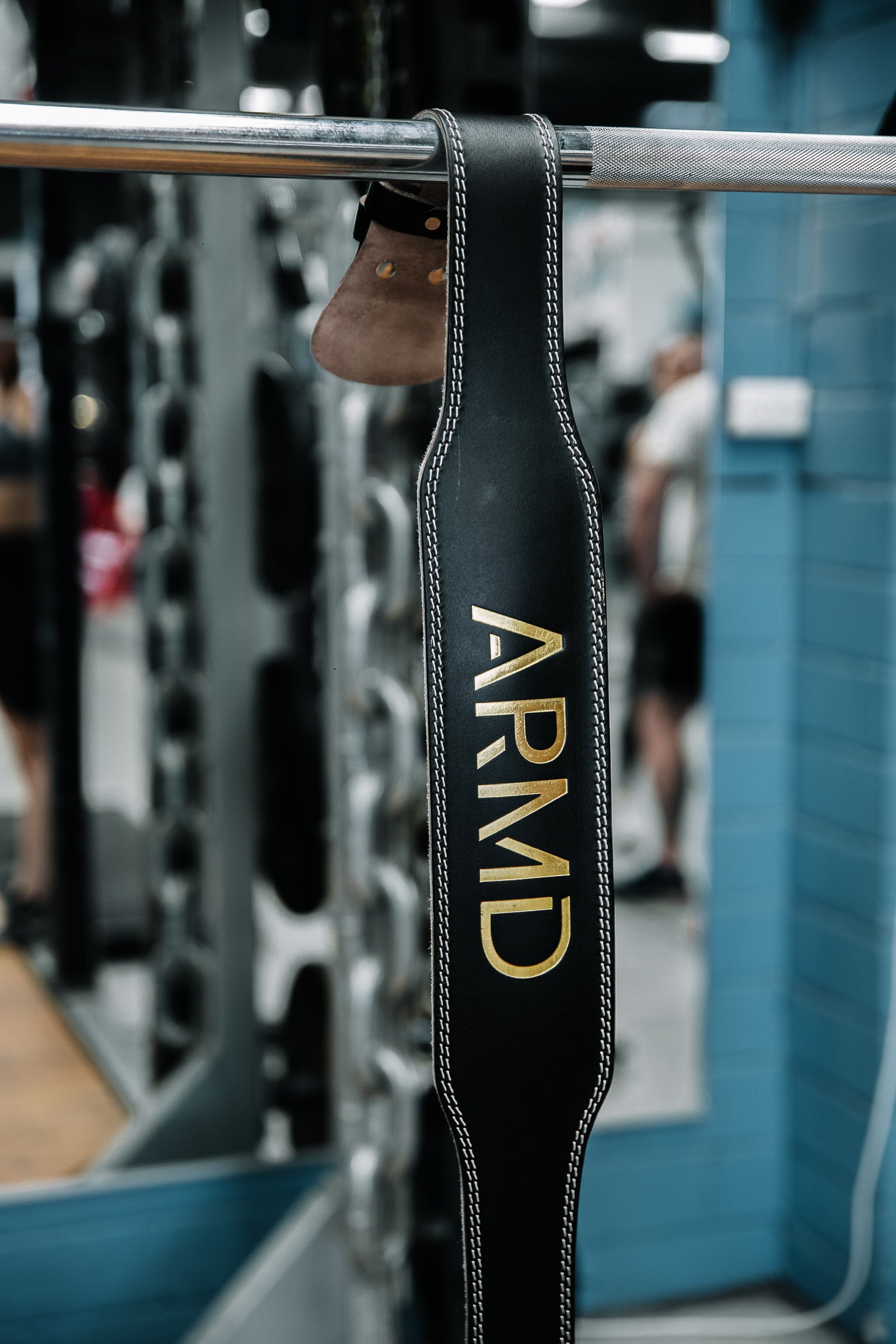 ARMD 4" Leather Weight Lifting Belt - ARMD HQ