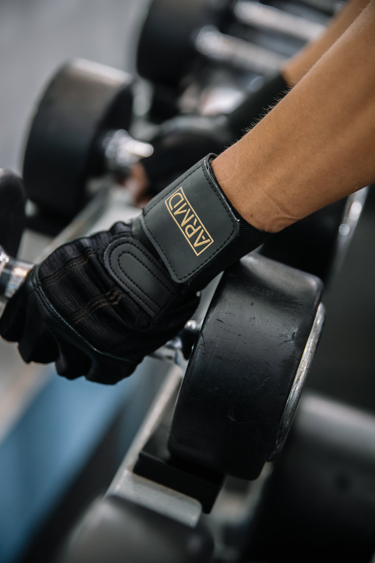 ARMD Leather Weight Lifting Gloves With Wrist Support - ARMD HQ