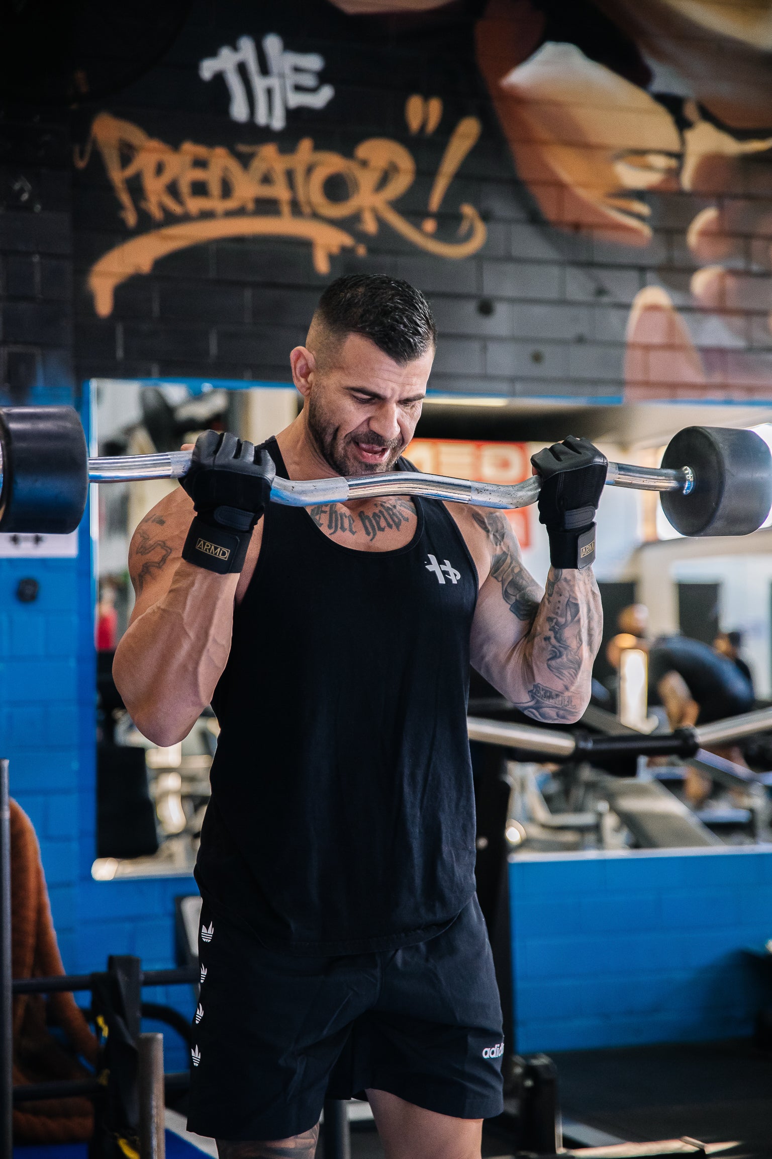 ARMD Leather Weight Lifting Gloves With Wrist Support - ARMD HQ