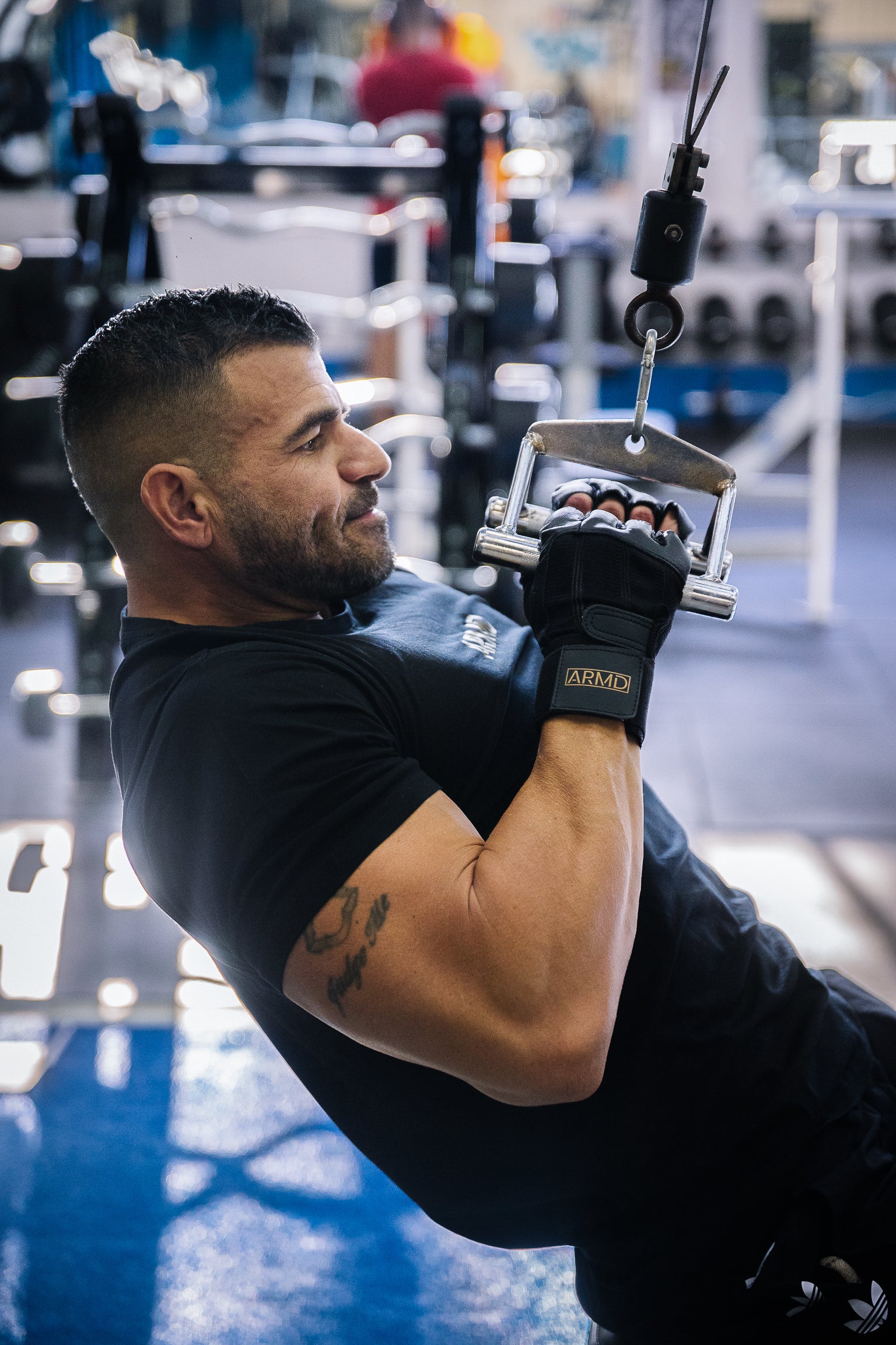 ARMD Leather Weight Lifting Gloves With Wrist Support - ARMD HQ