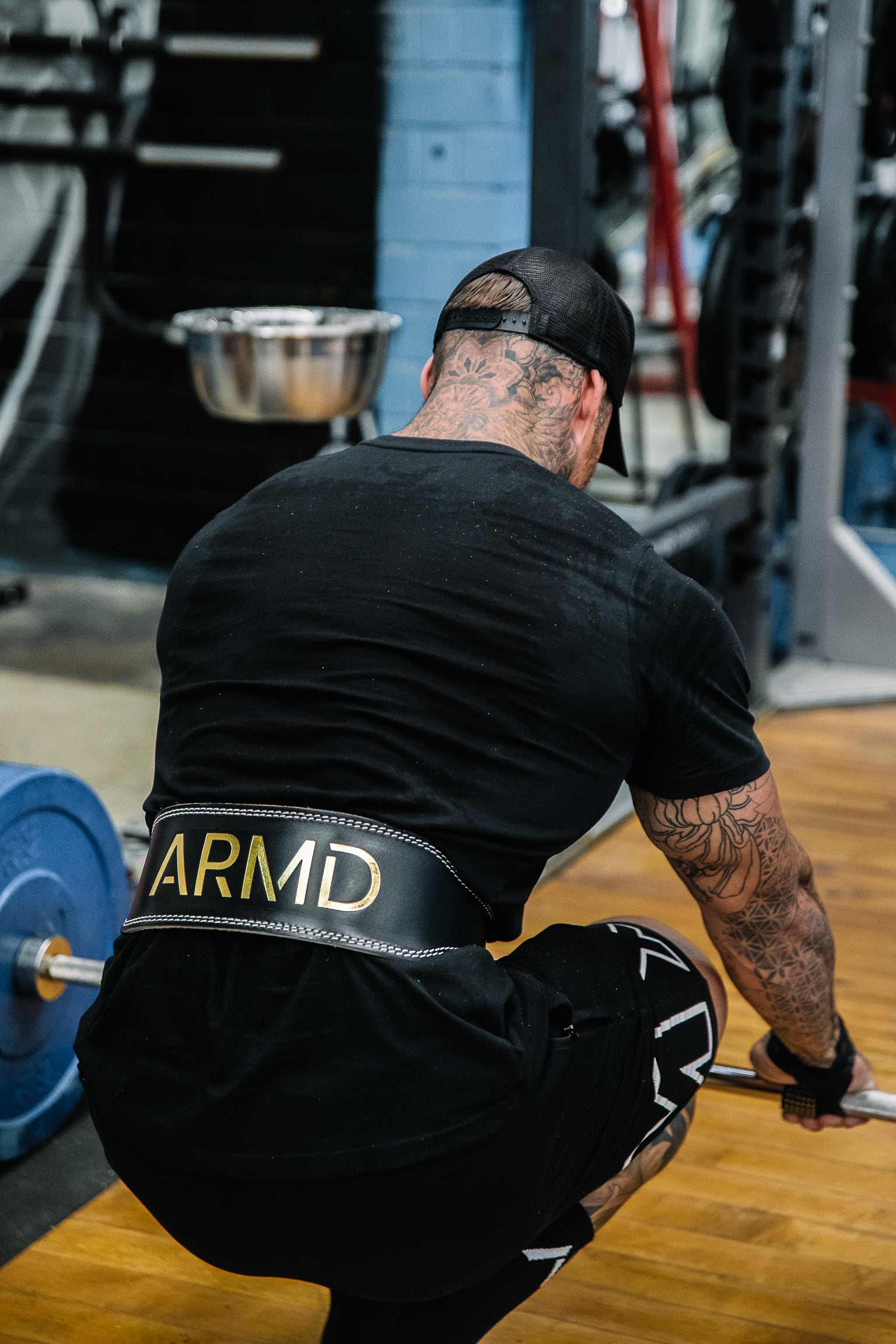ARMD 4" Leather Weight Lifting Belt - ARMD HQ